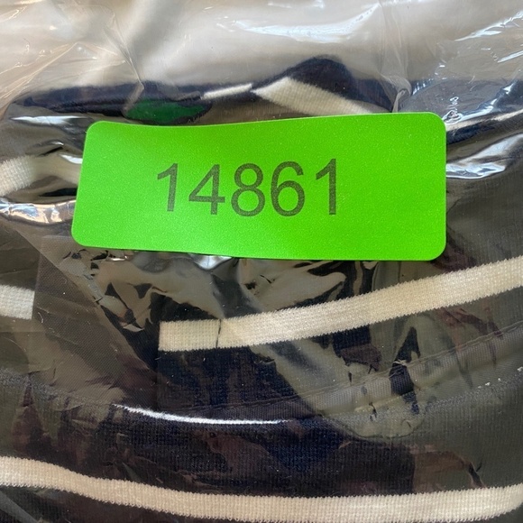 Banana Republic Women's 1/2 Zip 1/4 Sleeve Black & White T-Shirt Dress Size 6 - Picture 16 of 16